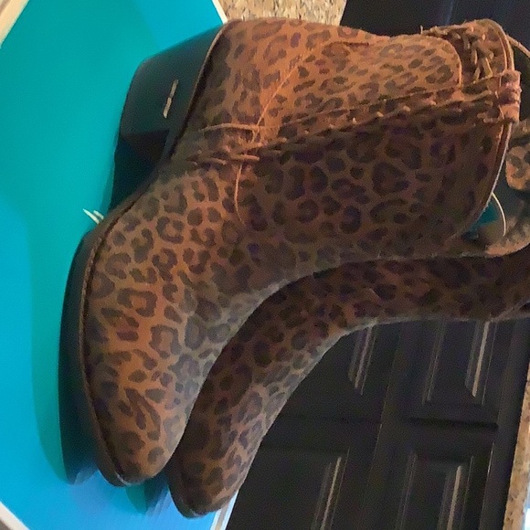 Lane Boots Everyday Emma Bootie Cats Meow Brown - Picture 3 of 4